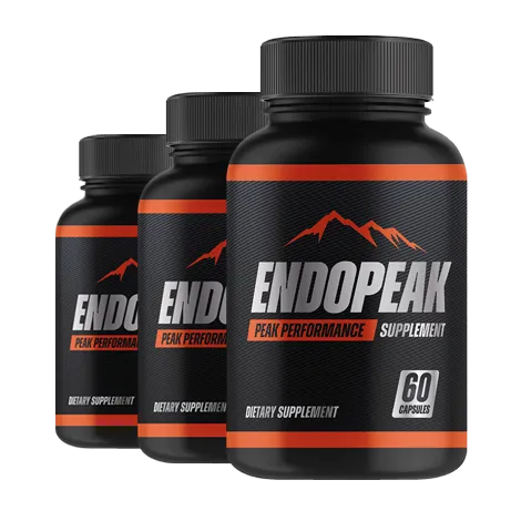 EndoPeak natural supplement bottle and formula
