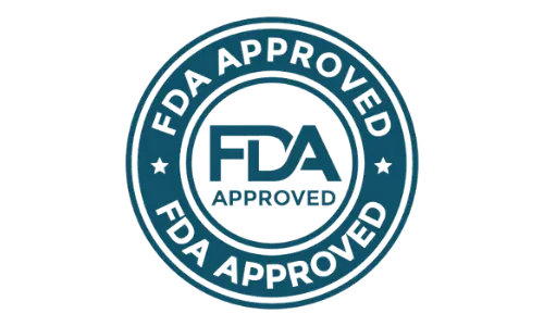 FDA-registered facility badge for supplement safety
